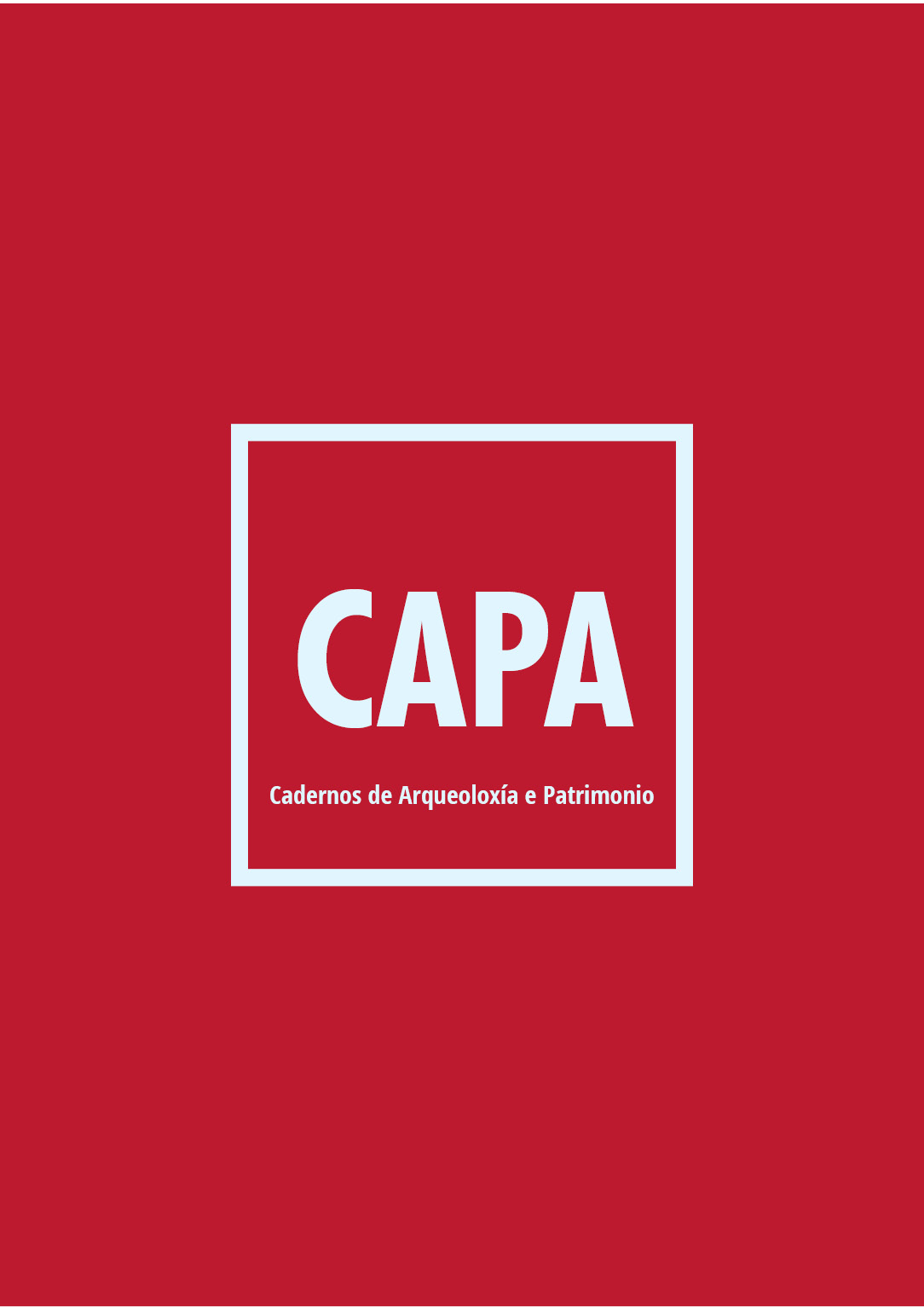 Imaxe de: Cadernos de Arqueoloxía e Patrimonio