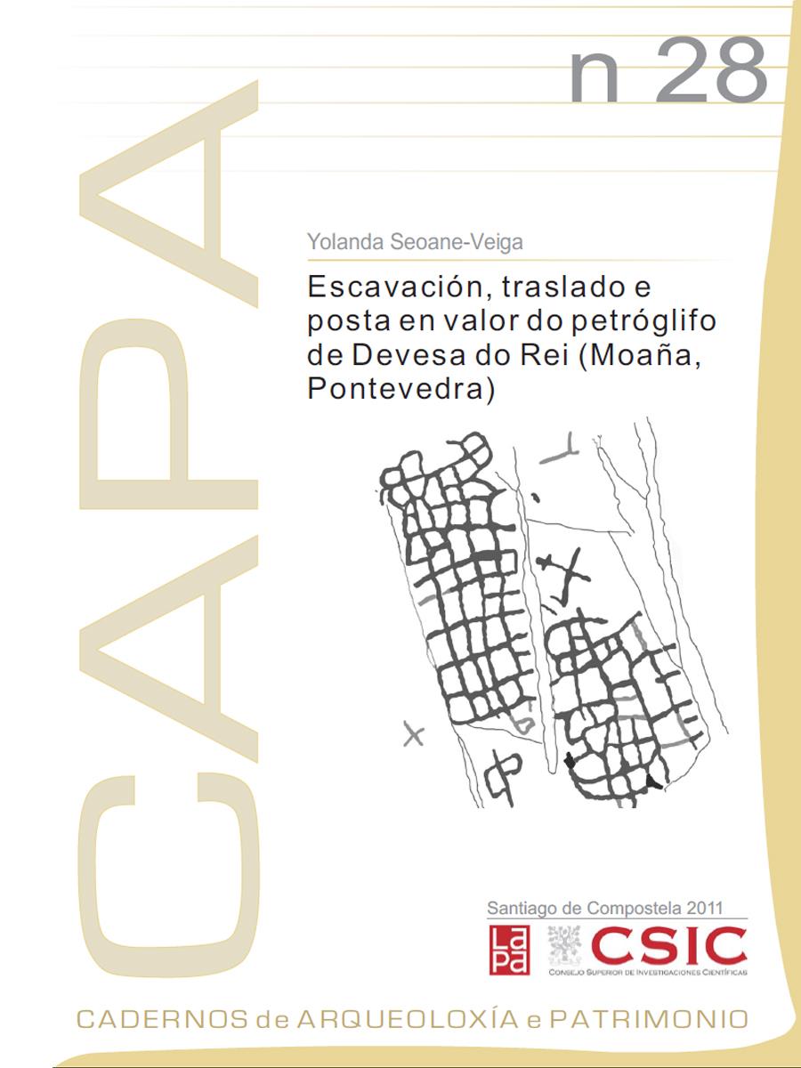 Imaxe de: Escavación, traslado e posta en valor do petróglifo de Devesa do Rei (Moaña, Pontevedra)