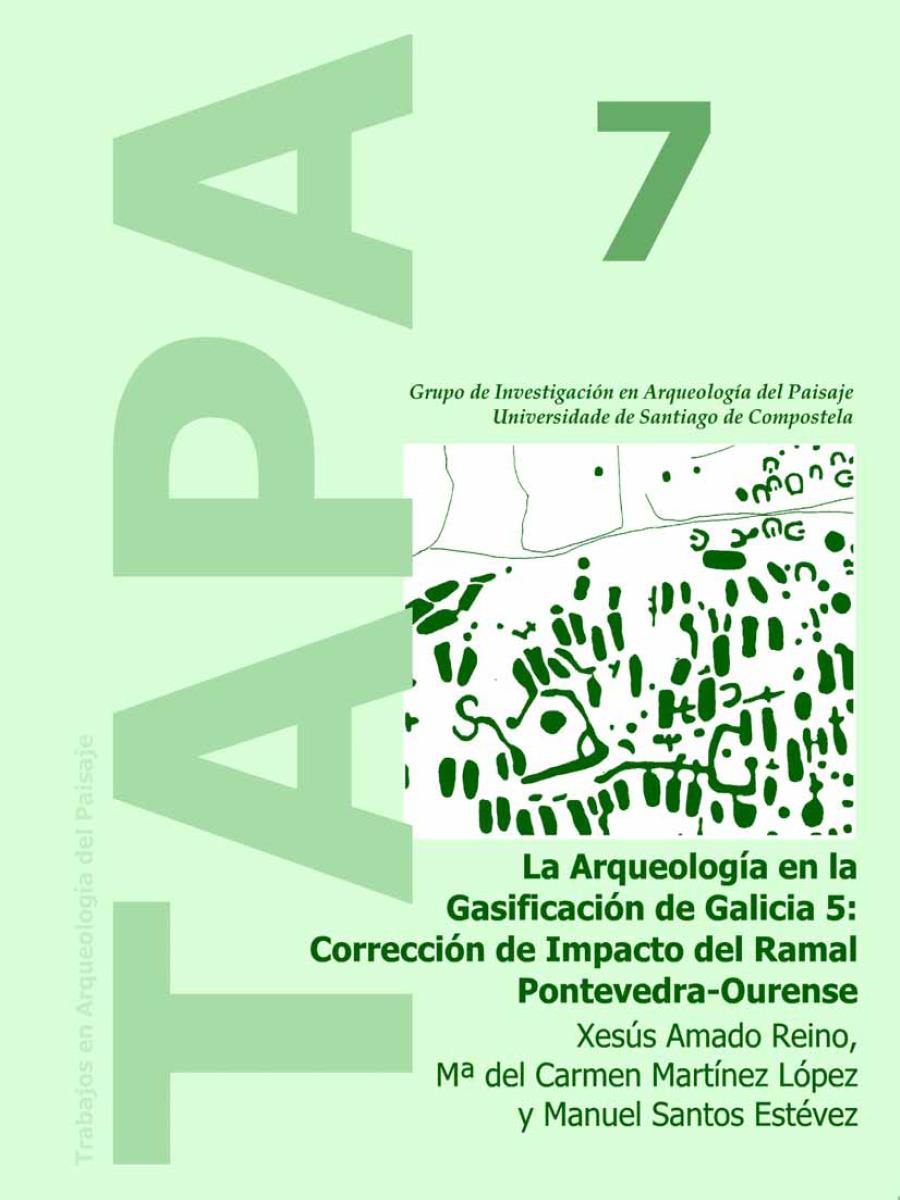 Image of: La Arqueología en la Gasificación de Galicia 5: Corrección de Impacto del Ramal Pontevedra-Ourense