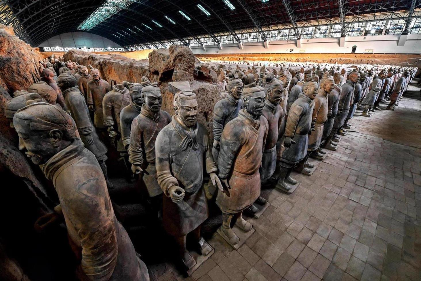 Image of: Una cita con miles de guerreros de ultratumba!